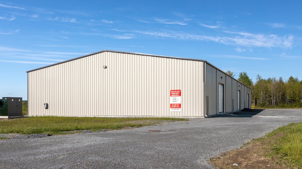 A new warehouse building