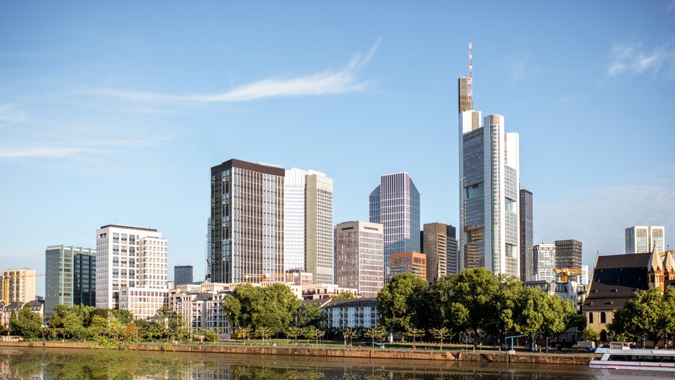 Financial district, Frankfurt