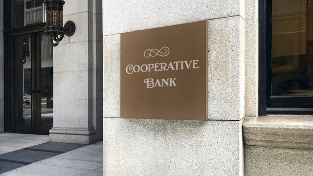 Cooperative bank signage